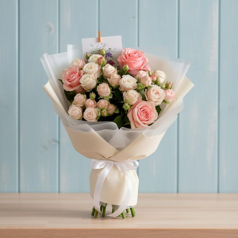 Букет цветов из: Розы в Жирнове