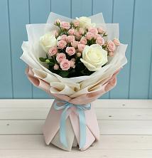 Букет цветов из:  Розы в Жирнове