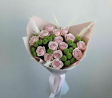 Букет цветов из:  Розы и Хризантемы в Жирнове