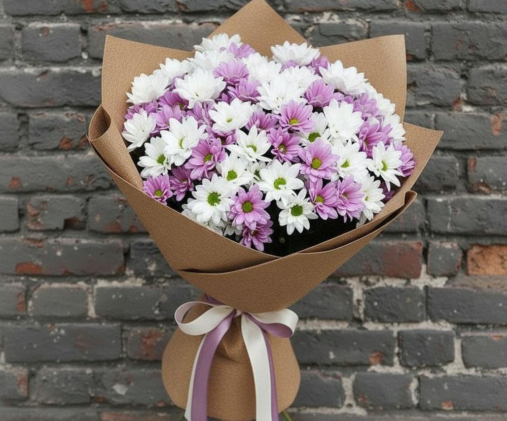 Букет цветов из: Хризантемы в Жирнове