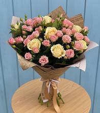Букет цветов из:  Розы в Жирнове