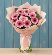 Букет цветов из:  Герберы #REPLACE_PRED# Жирнове