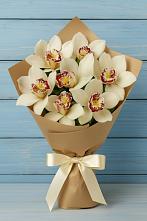 Букет цветов из:  Орхидеи и Розы в Жирнове