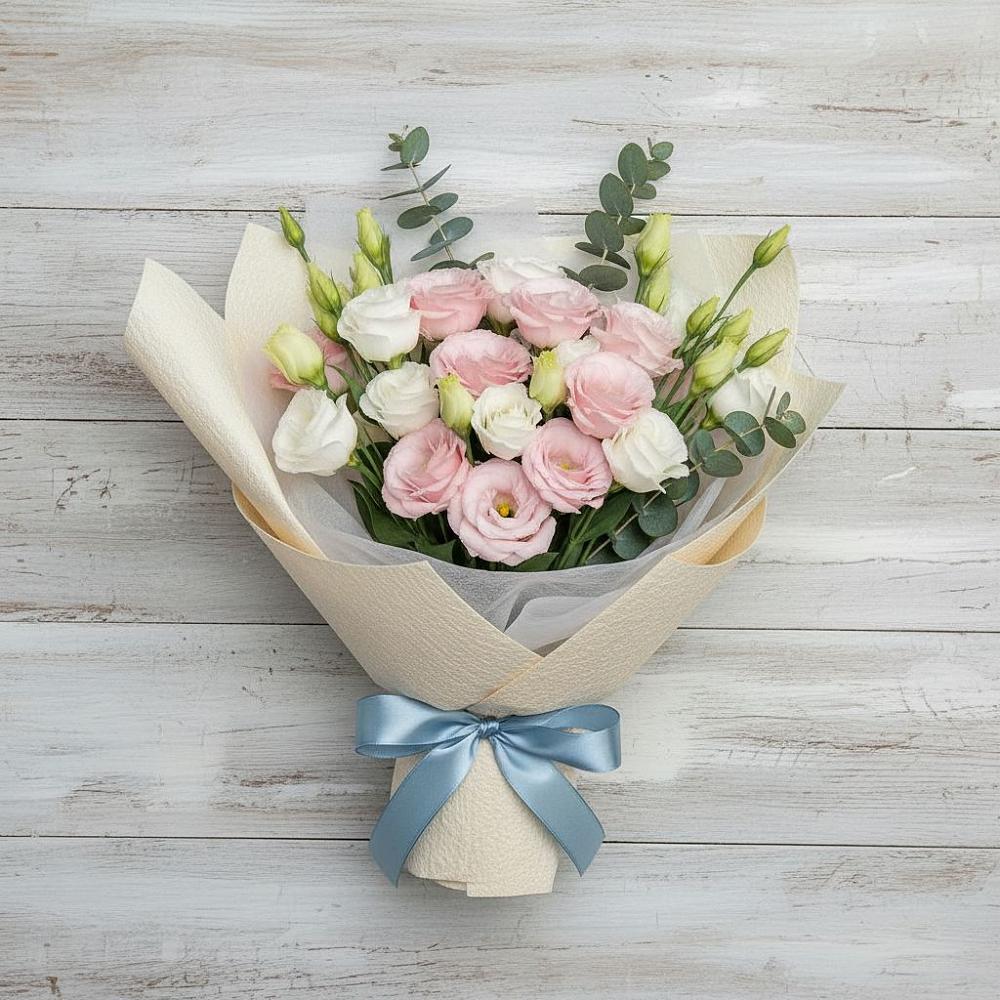 Букет цветов из: Лизиантусы в Жирнове